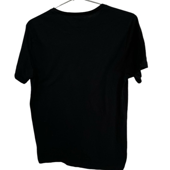 Retro Santa Claus Snowmobile Jump Christmas Black Men’s Soft M T-Shirt - Picture 2 of 4